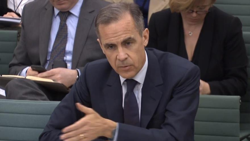 El gobernador del Banco de Inglaterra, Mark Carney.