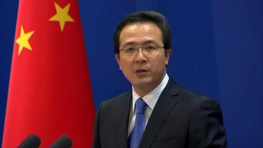 El portavoz del Ministerio de Asuntos Exteriores de China, Hong Lei.