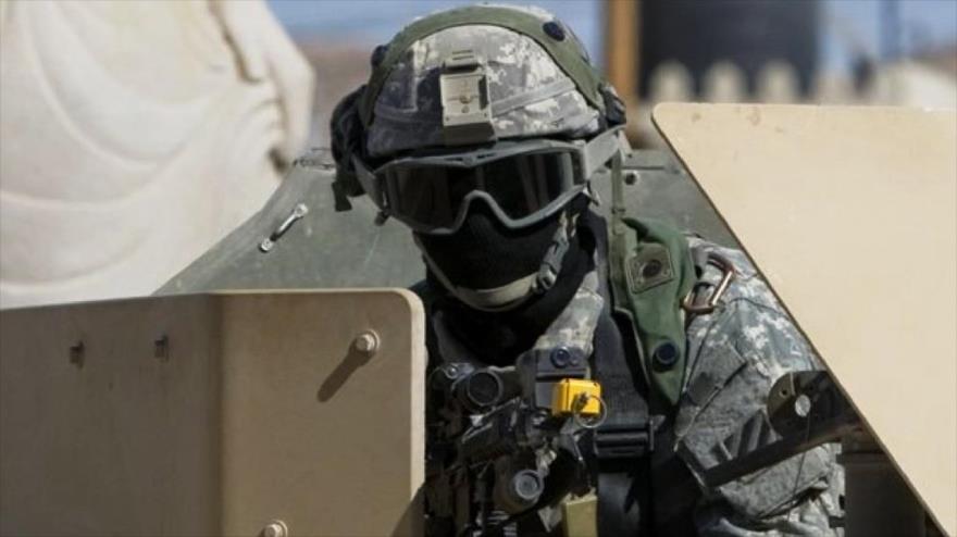 Un miembro de las fuerzas especiales Delta Force de Estados Unidos.