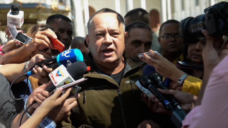 Diosdado Cabello, primer vicepresidente del Partido Socialista Unido de Venezuela (PSUV).
