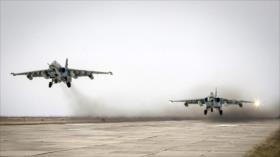 La Aviación rusa bombardea a Daesh en Palmira, matando a 20 terroristas