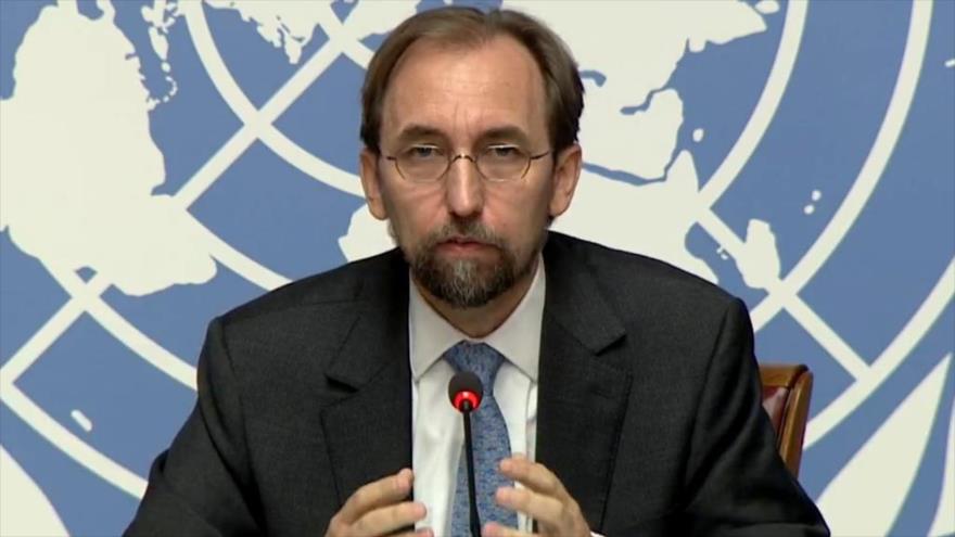 El Alto Comisionado de las Naciones Unidas para los Derechos Humanos, Zeid Raad al Husein.