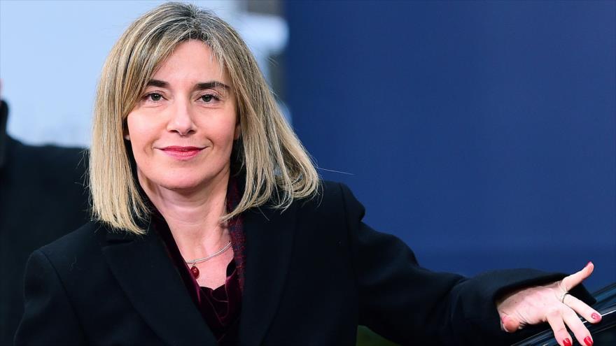 La jefa de la Diplomacia de la Unión Europea (UE), Federica Mogherini.