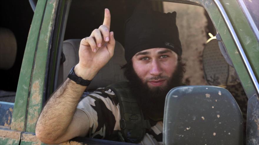 Un miembro extranjero del grupo terrorista EIIL.