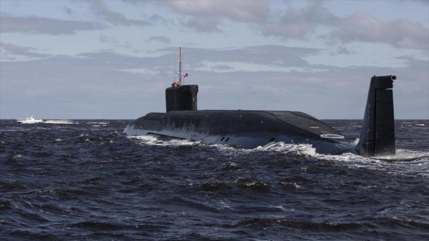 El submarino más grande del mundo, Arkhangelsk clase Typhoon.