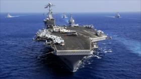 Aumentan tensiones; llega a Corea del Sur portaaviones de EEUU