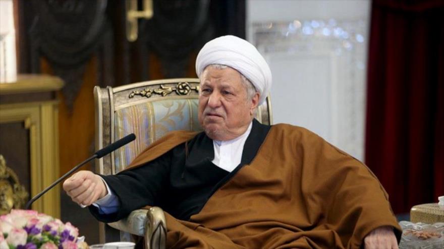 El presidente del Consejo del Discernimiento del Sistema de la República Islámica de Irán, Ali Akbar Hashemi Rafsanyani.