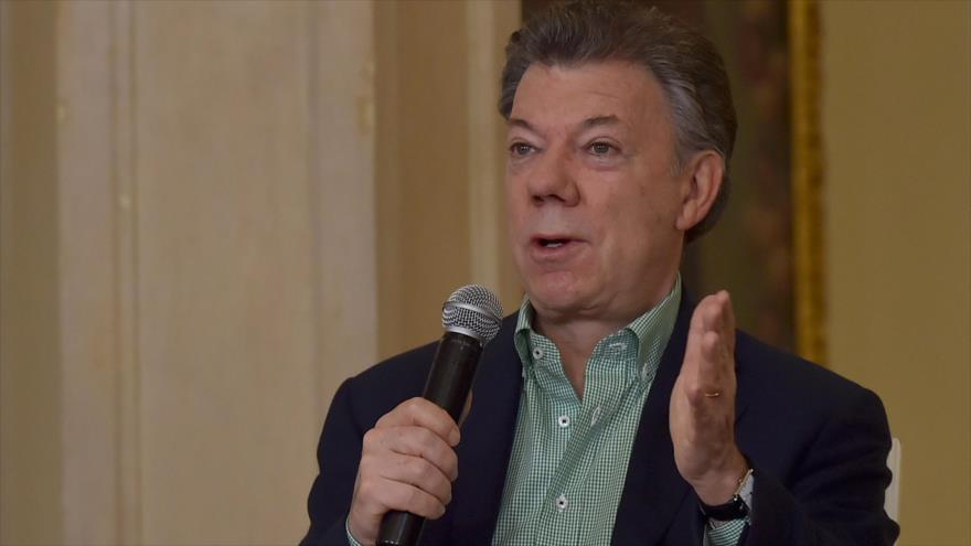 El presidente de Colombia, Juan Manuel Santos.