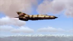 Defensa rusa: Terroristas derriban un avión sirio con un misil portátil