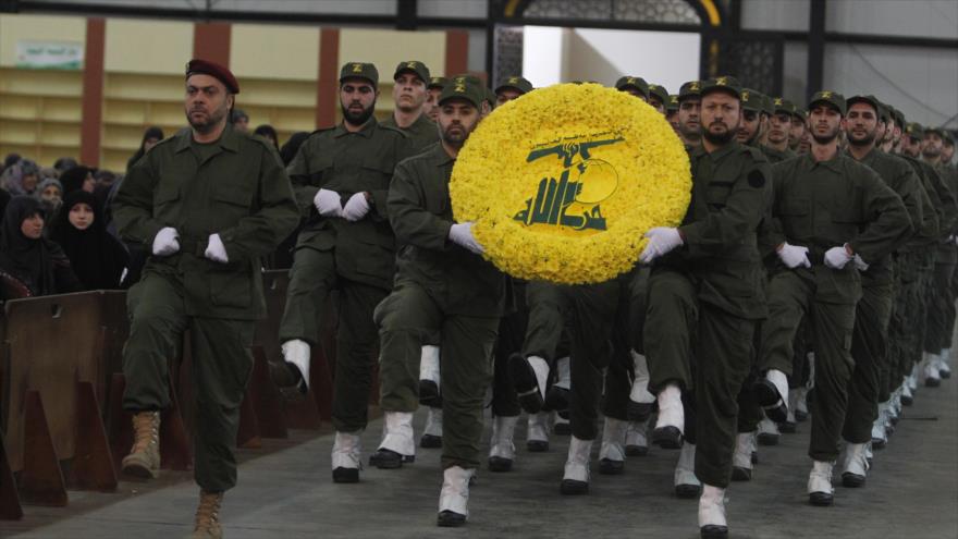 Efectivos del Movimiento de la Resistencia Islámica de El Líbano (Hezbolá).