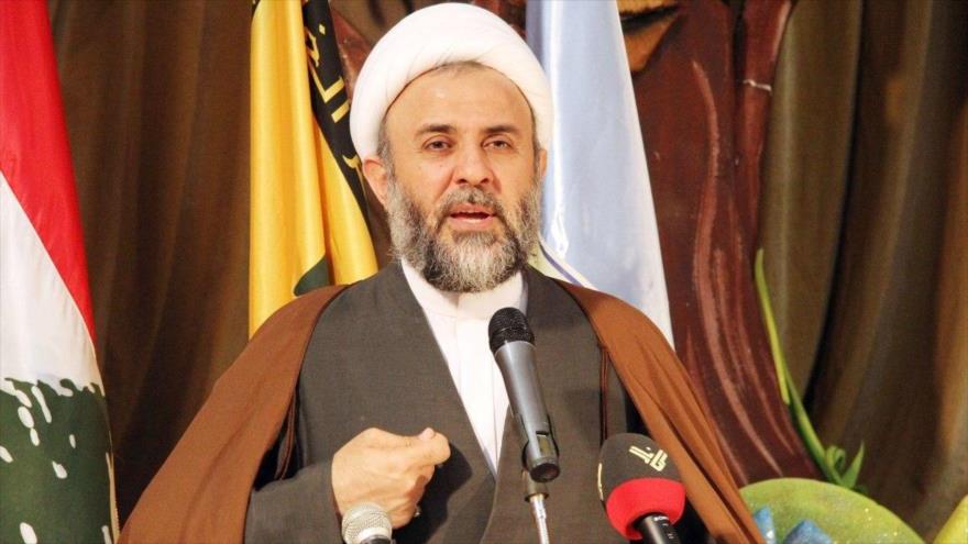 El jefe adjunto del Consejo Ejecutivo de Hezbolá, el sheij Nabil Qauq.