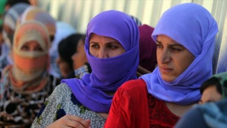 Mujeres yazidíes en Irak.