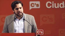 Ciudadanos amenaza con romper pacto si PSOE plantea referéndum en Cataluña