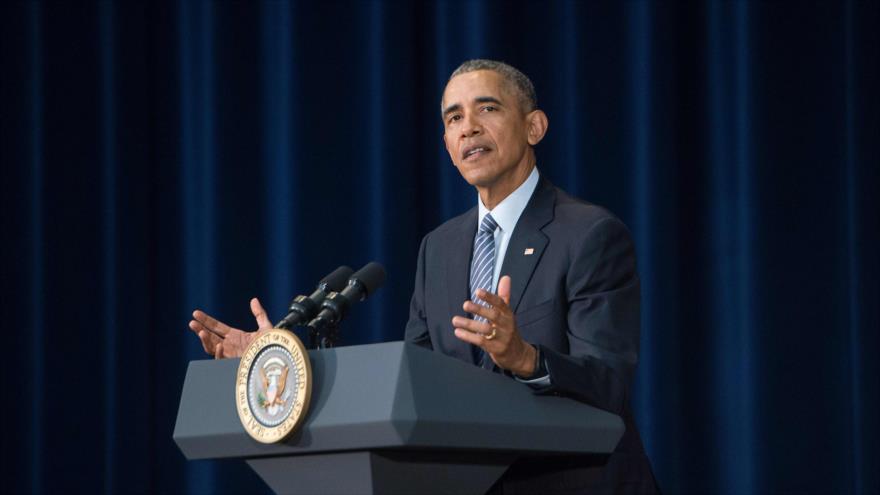 El presidente de Estados Unidos, Barack Obama, 14 de marzo de 2016.