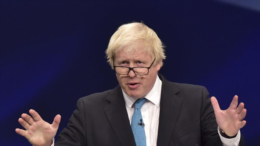 Alcalde de Londres (capital británica), Boris Johnson.
