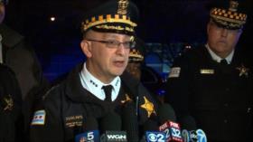Tres policías resultan heridos en un tiroteo en Chicago