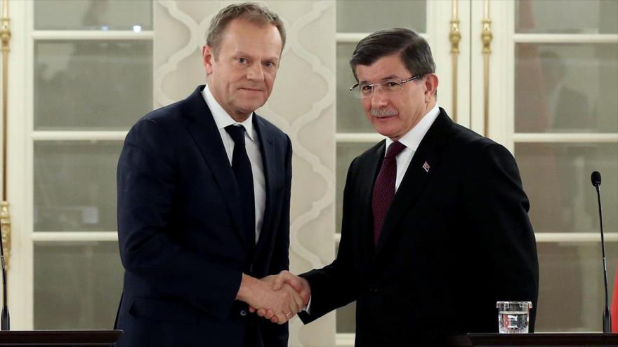 Presidente del Consejo Europeo exige mejorar acuerdo migratorio con Turquía