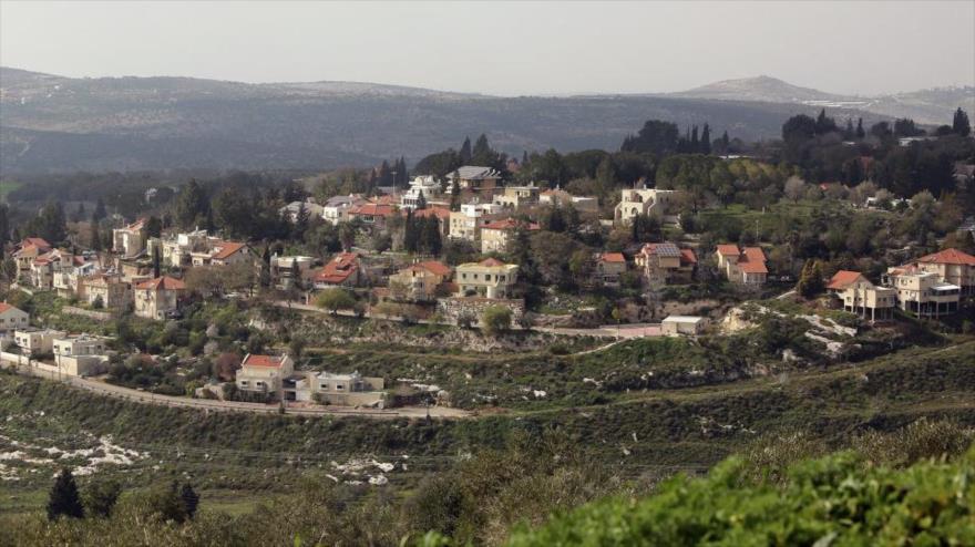 Un asentamiento ilegal israelí en la ocupada Cisjordania.
