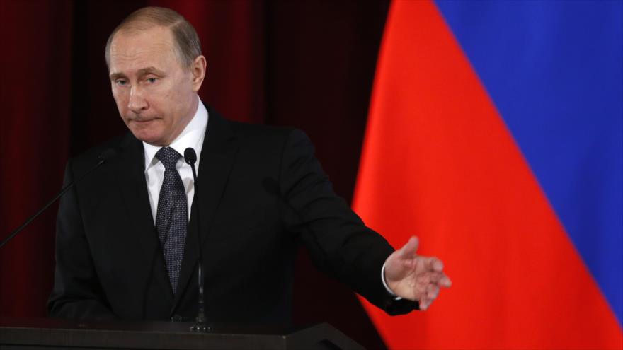 Presidente de Rusia, Vladimir Putin.