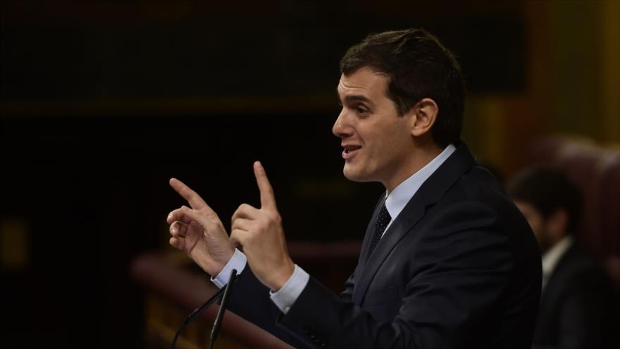 Presidente del partido español Ciudadanos, Albert Rivera.