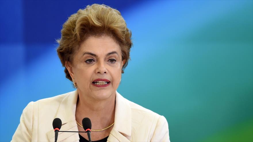 La actual presidenta de Brasil, Dilma Rousseff.