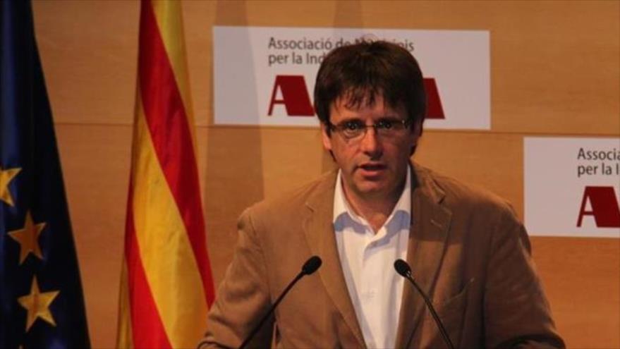 El presidente de la Generalitat, Carles Puigdemont.