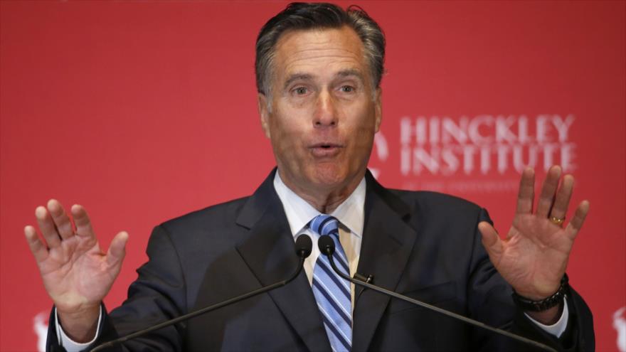 El exaspirante republicano a la Presidencia de EE.UU. en 2012, Mitt Romney.