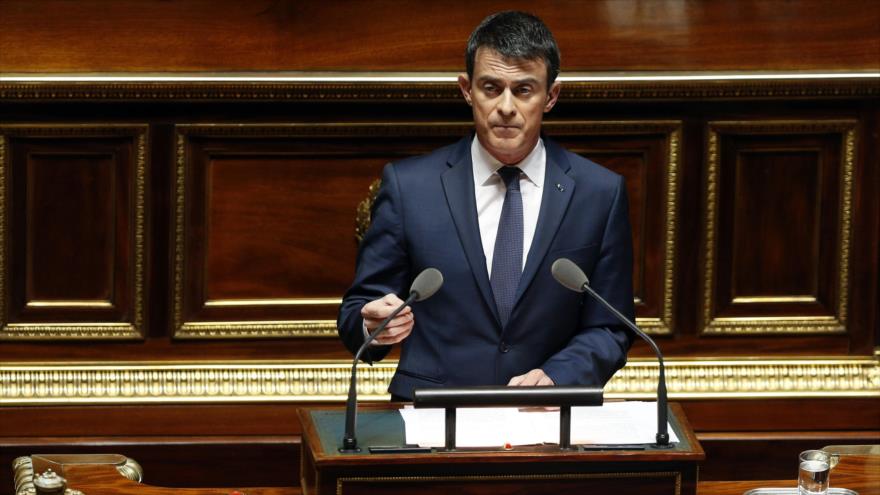 El primer ministro de Francia, Manuel Valls.