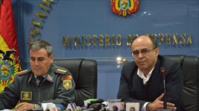 Ministro de Defensa de Bolivia denuncia complot contra el gobierno de Morales