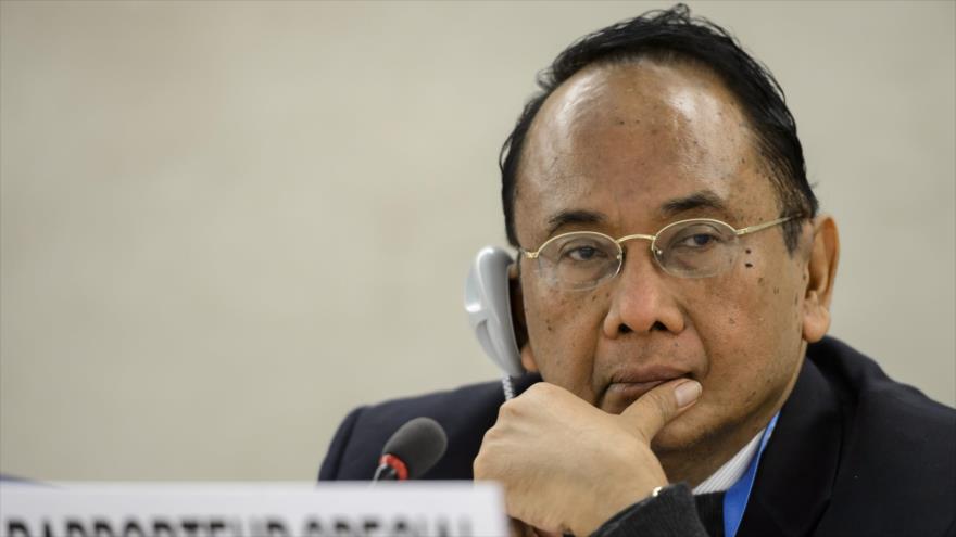 El relator especial de Naciones Unidas para los Derechos Humanos en los Territorios Palestinos, Makarim Wibisono