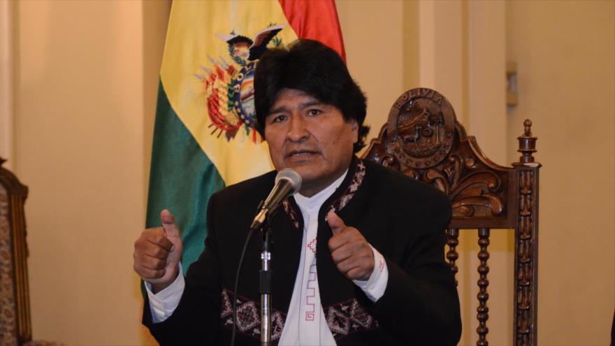 El presidente de Bolivia, Evo Morales.