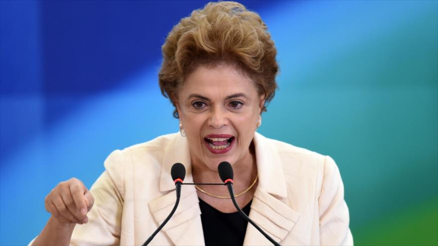 La presidenta de Barsil, Dilma Rousseff.