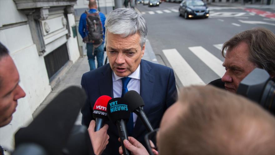 El ministro de Exteriores belga, Didier Reynders.