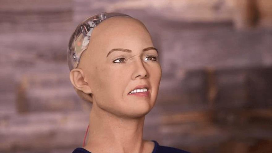 El robot humanoide llamado Sofía.