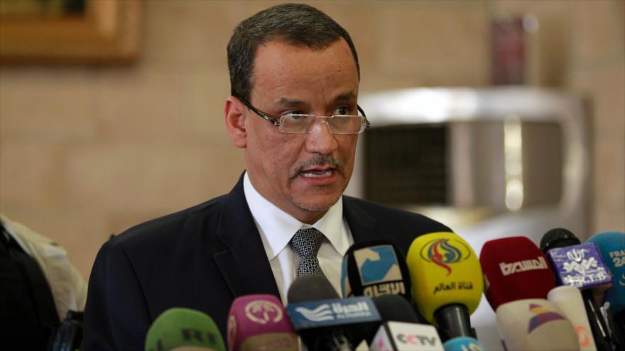El enviado especial de la ONU para Yemen, Ismail Ould Cheikh Ahmed.