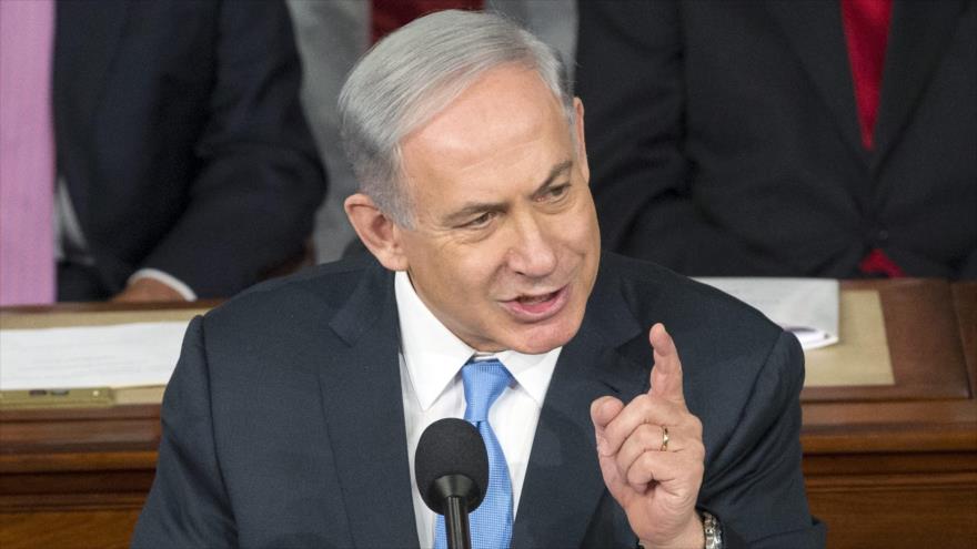 El primer ministro del régimen israelí, Benyamin Netanyahu.