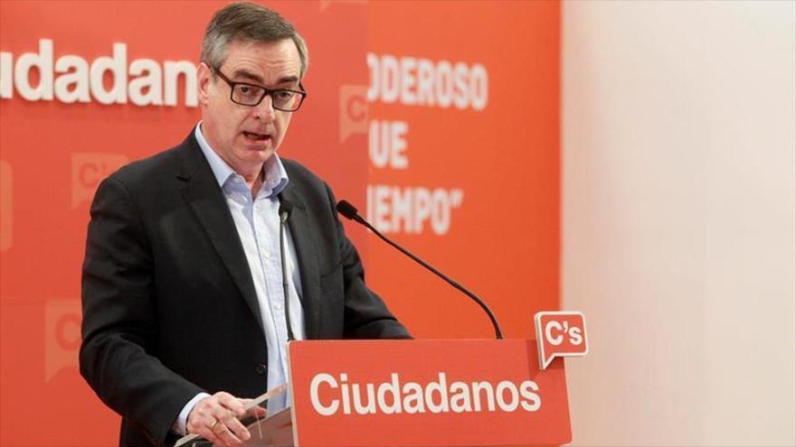 El vicesecretario general de Ciudadanos, José Manuel Villegas.