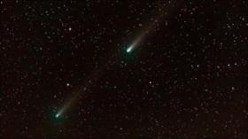Video: histórico acercamiento de 2 cometas que ‘rozaron’ la Tierra