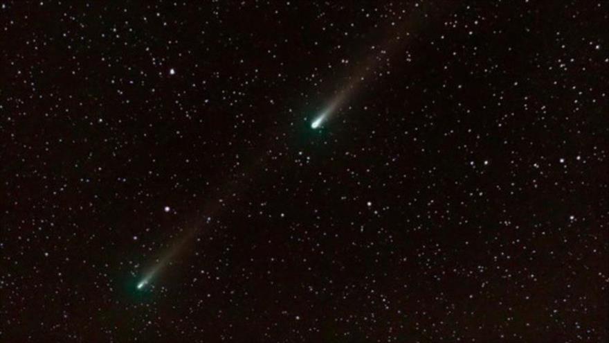 Un telescopio captó las imágenes de dos cometas que pasaron junto a la Tierra.