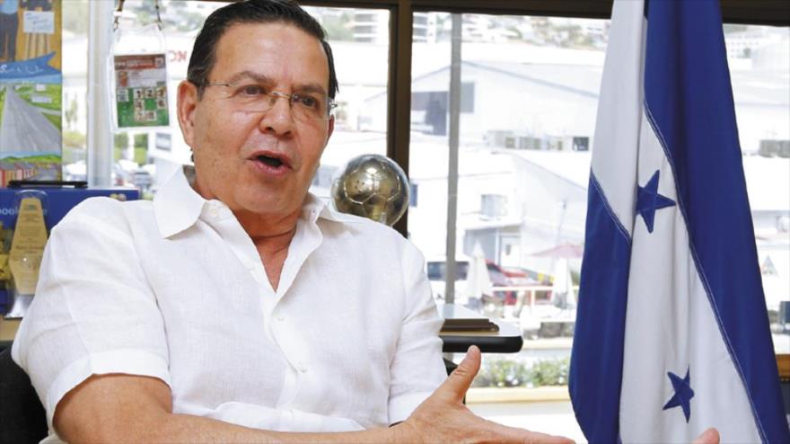 El expresidente de Honduras Rafael Leonardo Callejas.