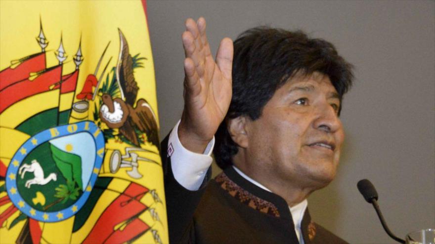 Presidente de Bolivia, Evo Morales.