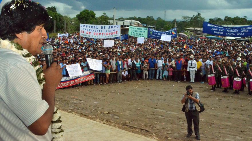 El presidente de Bolivia, Evo Morales.