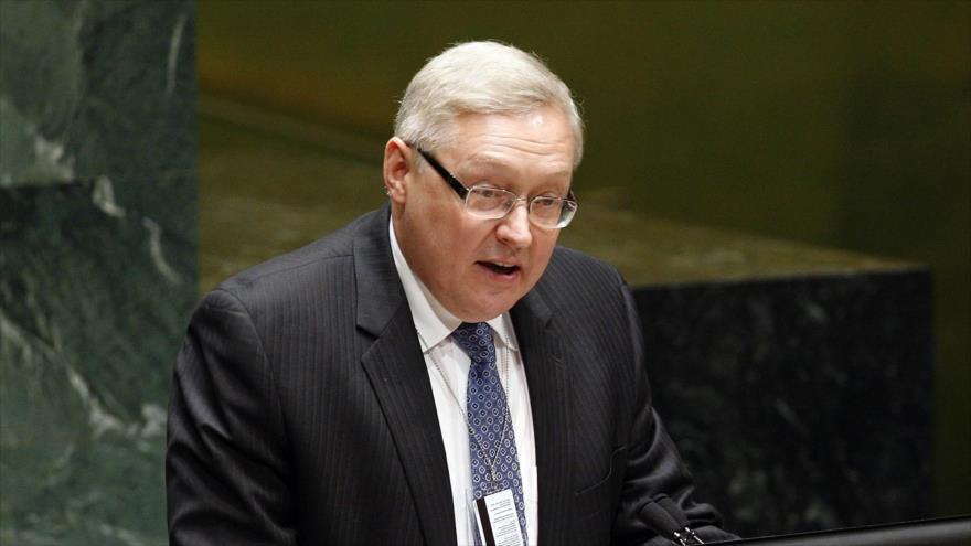 El vicecanciller de Rusia, Serguei Ryabkov.