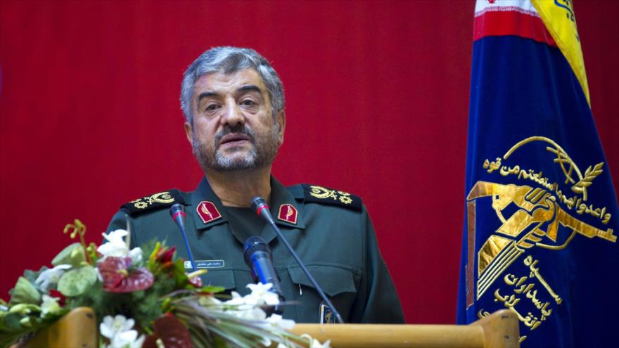El comandante del Cuerpo de Guardianes de la Revolución Islámica de Irán (CGRI), el general de división Mohamad Ali Yafari.