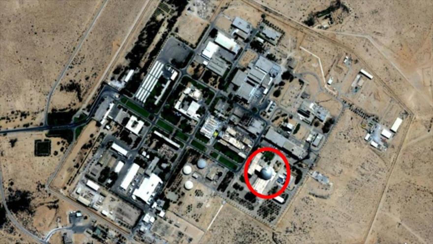 La central nuclear de Dimona, en el desierto del Neguev, en el sur de los territorios ocupados palestinos.
