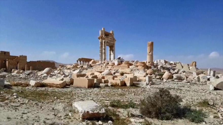 Ejército sirio salvó a Palmira, patrimonio de la humanidad