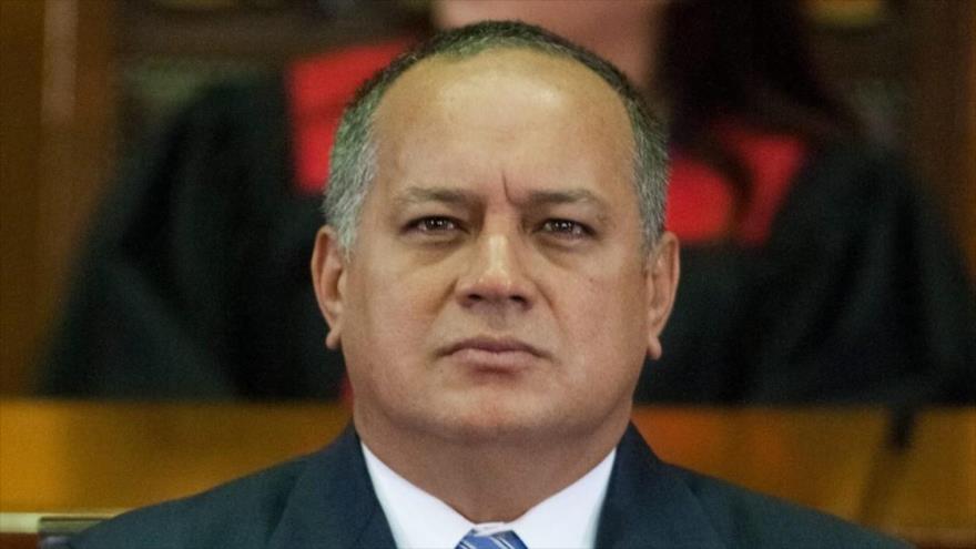 El diputado por el Partido Socialista Unido de Venezuela (PSUV) Diosdado Cabello. 