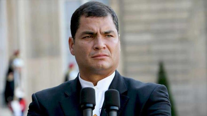 El presidente de Ecuador, Rafael Correa.