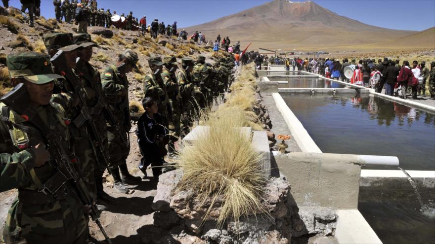 La región fronteriza del Silala, recurso que es objeto de controversia y disputa de Bolivia con Chile.