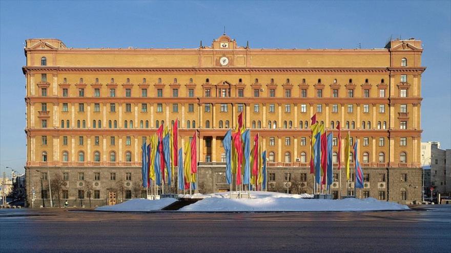 La sede central del Servicio Federal de Seguridad de Rusia (FSB) en la capital Moscú.